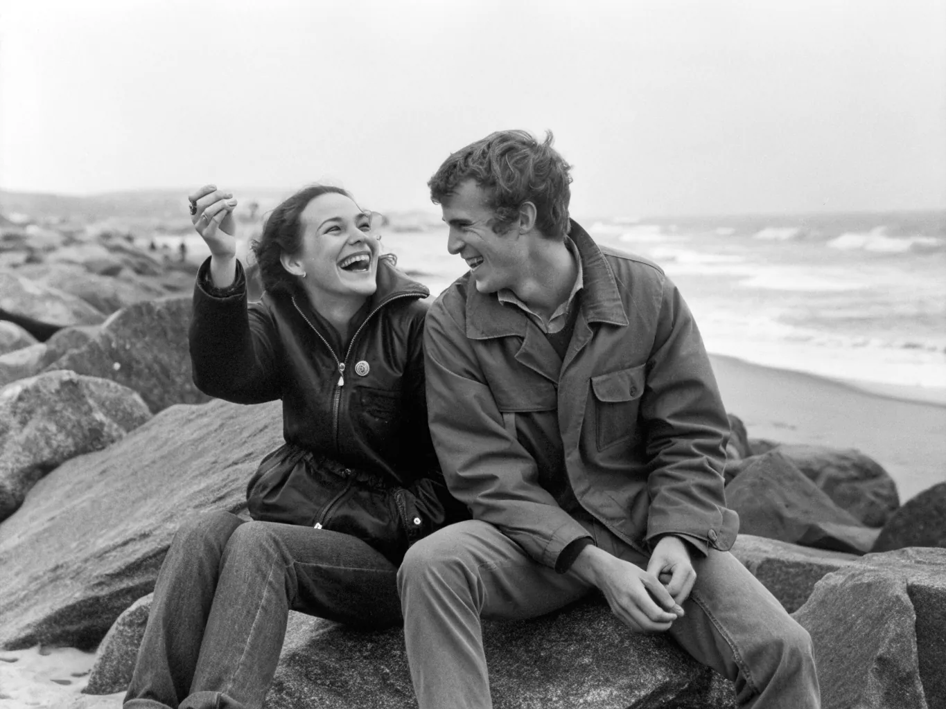 Good Harbor, August ’71. She’s showing off the ring she found herself.